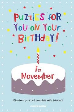 portada Puzzles for you on your Birthday - 1st November (en Inglés)