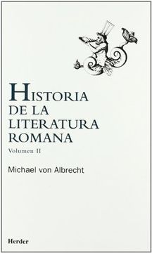 portada historia de la literatura romana t. 2 (in Spanish)