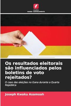 portada Os Resultados Eleitorais são Influenciados Pelos Boletins de Voto Rejeitados? (in Portuguese)