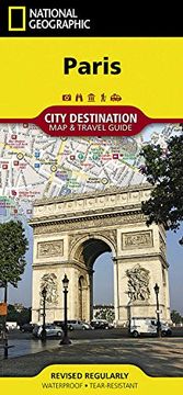 portada Paris Destination map (National Geographic Destination City Map) 