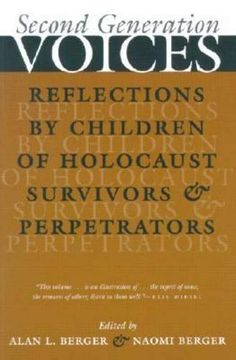 portada Second Generation Voices: Reflections by Children of Holocaust Survivors and Perpetrators (in English)