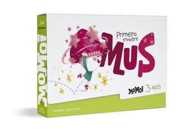 portada Proxecto Momoi - 3 Anos: Primeiro Trimestre: Mus (en Galician)