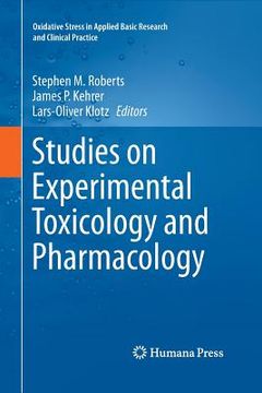 portada Studies on Experimental Toxicology and Pharmacology (en Inglés)