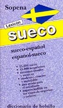 portada Lexicon Sueco - Sue/ESP ESP/Sue DICC. de Bolsillo (Spanish Edition)