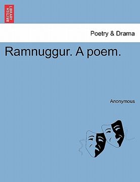portada ramnuggur. a poem. (in English)