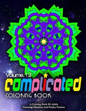 portada COMPLICATED COLORING BOOKS - Vol.13: women coloring books for adults