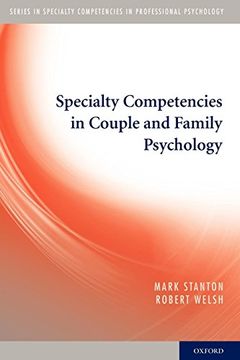 portada Specialty Competencies in Couple and Family Psychology (Specialty Competencies in Professional Psychology) (en Inglés)