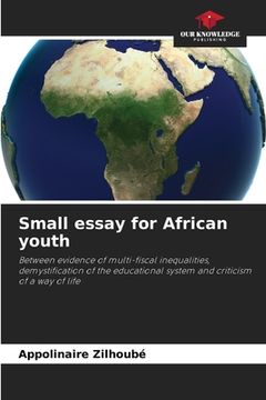 portada Small essay for African youth (en Inglés)