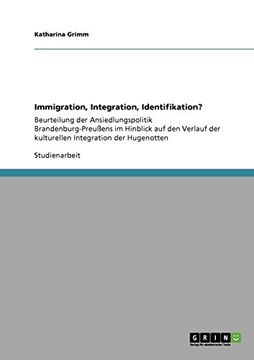 portada Immigration, Integration, Identifikation? (German Edition)