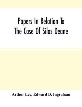 portada Papers in Relation to the Case of Silas Deane (en Inglés)