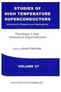 portada pseudogap in high temperature superconductors (in English)