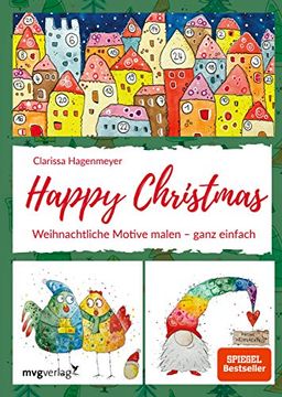 portada Happy Christmas: Weihnachtliche Motive Malen? Ganz Einfach (in German)