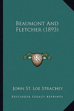 portada beaumont and fletcher (1893) (en Inglés)