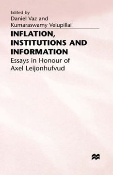 portada Inflation Institutions and Information: Essays in Honour of Axel Leijonhufvud