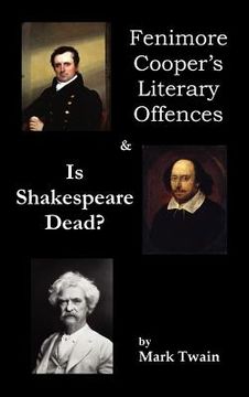 portada fenimore cooper's literary offences & is shakespeare dead? (en Inglés)