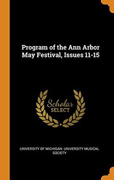portada Program of the ann Arbor may Festival, Issues 11-15 