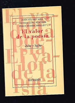 portada El Valor de la Poesía (Dicho y Hecho) (in Spanish)