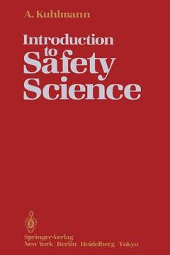 portada introduction to safety science (en Inglés)