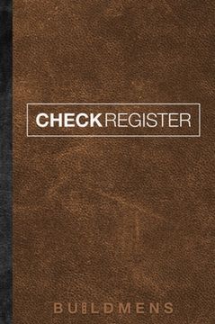 portada Check Register: A5 Balancing Checkbook Ledger for Personal or Business Banking and Checking Acount Transactions
