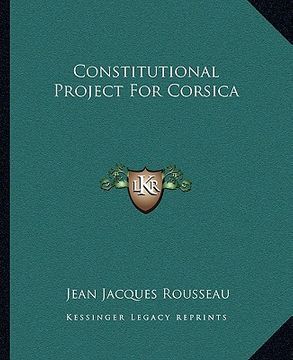 portada constitutional project for corsica (en Inglés)