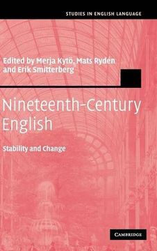 portada Nineteenth-Century English Hardback: Stability and Change (Studies in English Language) (en Inglés)