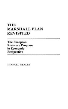 portada The Marshall Plan Revisited: The European Recovery Program in Economic Perspective: The European Recovery Programme in Economic Perspective (Contributions in Economics & Economic History) (en Inglés)