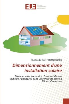 portada Dimensionnement d'une installation solaire (en Francés)