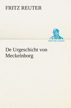 portada De Urgeschicht von Meckelnborg (TREDITION CLASSICS)