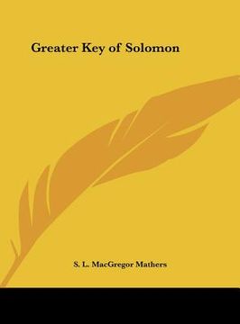 portada greater key of solomon (en Inglés)