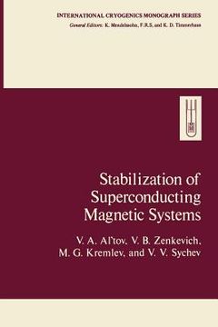 portada Stabilization of Superconducting Magnetic Systems (in English)