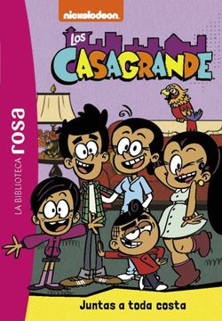 portada LA BIBLIOTECA ROSA LOS CASAGRANDES 2 JUNTOS A TODA COSTA (in Spanish)