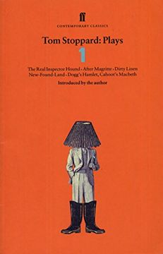 portada Tom Stoppard Plays 1: The Real Inspector Hound, Dirty Linen, Dogg's Hamlet, Cahoot's Macbeth & After Magritte: "Real Inspector Hound", "Dirty Linen",. Magritte" v. 1 (Faber Contemporary Classics) (in English)