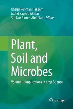 portada Plant, Soil and Microbes: Volume 1: Implications in Crop Science (in English)
