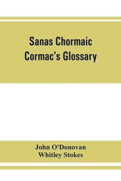 portada Sanas Chormaic. Cormac's Glossary (in English)