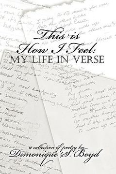 portada this is how i feel: my life in verse (in English)