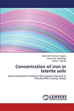 portada Concentration of iron in laterite soils