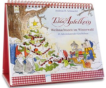 portada Tilda Apfelkern. Weihnachtszeit im Winterwald: 24 Adventskalendergeschichten (en Alemán)