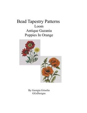 portada Bead Tapestry Patterns Loom Antique Gazania Poppies In Orange