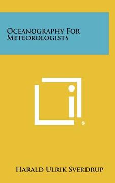 portada oceanography for meteorologists (en Inglés)