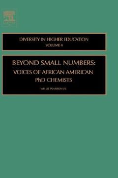 portada beyond small numbers: voices of african american phd chemists (in English)