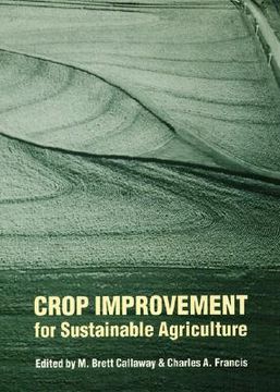 portada crop improvement for sustainable agriculture (en Inglés)