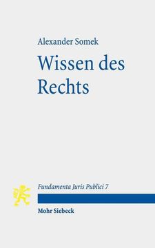 portada Wissen Des Rechts (en Alemán)