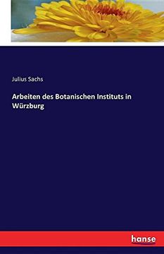 portada Arbeiten des Botanischen Instituts in Würzburg