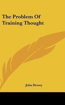 portada the problem of training thought (en Inglés)