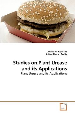 portada studies on plant urease and its applications