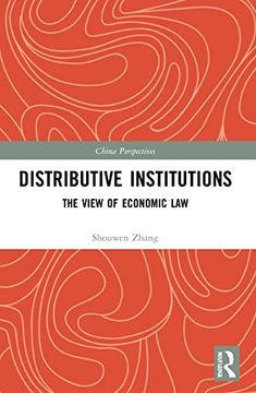portada Distributive Institutions: The View of Economic law (China Perspectives) (en Inglés)