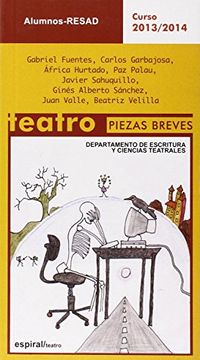 portada Teatro: Piezas Breves, Curso 2013-2014