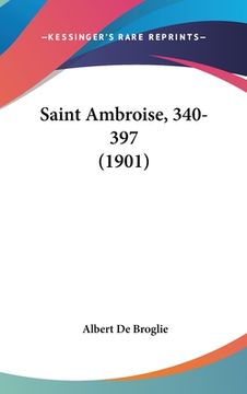 portada Saint Ambroise, 340-397 (1901) (in French)