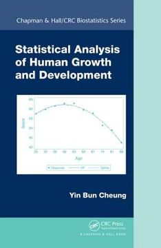 portada statistical analysis of human growth and development (in English)