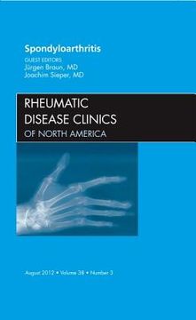 portada Spondyloarthropathies, an Issue of Rheumatic Disease Clinics: Volume 38-3